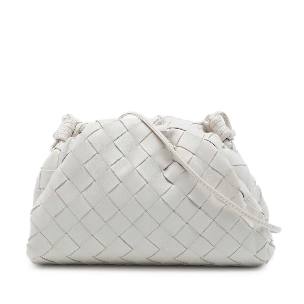 Pre-Loved Bottega Veneta Nappa Intrecciato The Mini Pouch Crossbody